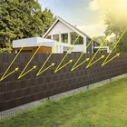 Kép 7/11 - Kerítés szalag 19 cmx35 m barna