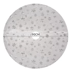 Kép 7/9 - Ruhhy karácsonyfa alátét hópelyhes 90 cm 