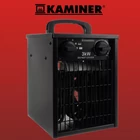 Kép 6/10 - Kaminer Elektromos fűtőventilátor 3000 W, 514m3/h, IPX4, fekete
