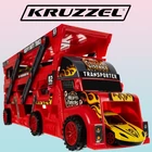 Kép 4/12 - TIR teherautó készlet 6 darab autóval