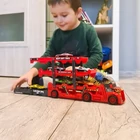 Kép 9/12 - TIR teherautó készlet 6 darab autóval