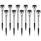 Kép 2/7 - Inox napelemes kerti lámpa