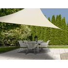 Kép 1/8 - Vízálló prémium napvitorla világos homok színben 3X3X3 méter