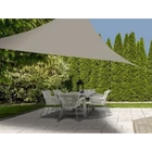 Kép 1/5 - Háromszög alakú napvitorla 3,6 X 3,6 X 3,6 m homok színben