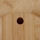 Kép 13/14 - Bambusz forgó kínáló tálca