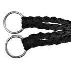 Kép 6/6 - Függőszék, függőhinta 150kg-os teherbítással (fekete)