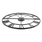 Kép 6/6 - Nagy fém falióra római számokkal