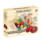 Kép 1/13 - Fából készült darabolható zöldségek