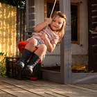 Kép 3/12 - Műanyag kerti hinta - kerek