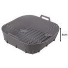 Kép 3/11 - Szilikon betét air fryer sütőhöz 20x20 cm