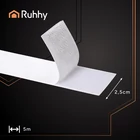 Kép 9/15 - Öntapadó tépőzár szalag 5mx2,5cm fehér