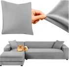 Kép 1/14 - Kanapéhuzat 145-185cm sötétszürke