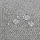 Kép 3/13 - Puff tárolóval - szürke 76x38x38cm 