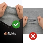 Kép 4/13 - Puff tárolóval - szürke 76x38x38cm 