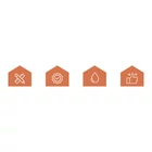 Kép 5/13 - Puff tárolóval - szürke 76x38x38cm 