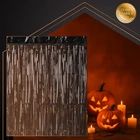 Kép 4/7 - Dekoratív függöny 2x1m fekete