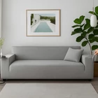 Kép 4/15 - Kanapéhuzat 190-230cm sötétszürke