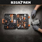 Kép 12/12 - Bigstreen 168 darabos Szerszámkészlet tokban