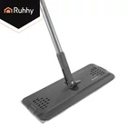 Kép 11/25 - Kétkamrás felmosó szett 8,5 L vödörrel és mopfejekkel