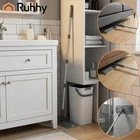 Kép 15/25 - Kétkamrás felmosó szett 8,5 L vödörrel és mopfejekkel