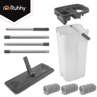 Kép 23/25 - Kétkamrás felmosó szett 8,5 L vödörrel és mopfejekkel