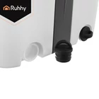 Kép 2/36 - Kétkamrás felmosó szett 11 L vödörrel és mopfejekkel