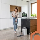 Kép 28/36 - Kétkamrás felmosó szett 11 L vödörrel és mopfejekkel