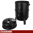 Kép 13/16 - Kerti grillsütő-füstölő 44x80x42cm