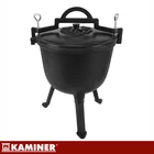 Kép 2/21 - Zománcozott öntöttvas bogrács 8 L