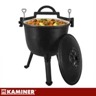 Kép 5/21 - Zománcozott öntöttvas bogrács 8 L