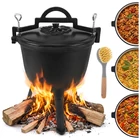 Kép 14/21 - Zománcozott öntöttvas bogrács 8 L