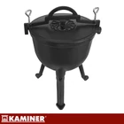 Kép 3/22 - Zománcozott öntöttvas bogrács 10L