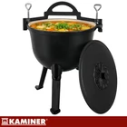 Kép 6/22 - Zománcozott öntöttvas bogrács 10L