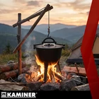 Kép 7/22 - Zománcozott öntöttvas bogrács 10L