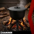 Kép 9/22 - Zománcozott öntöttvas bogrács 10L