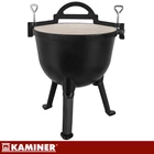 Kép 21/22 - Zománcozott öntöttvas bogrács 10L