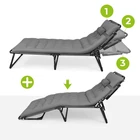 Kép 18/26 - Trizand Összecsukható kerti nyugágy