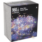 Kép 1/6 - LED girland - csepp alakú 960 MICROLED színes