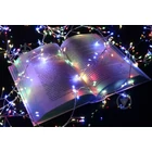 Kép 4/6 - LED girland - csepp alakú 960 MICROLED színes