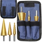 Kép 1/6 - Lépcsős kúpos fúrókészlet - 3 db