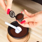 Kép 1/3 - Újratölthető műanyag kávékapszula Nespresso géphez (5 darabos csomag)