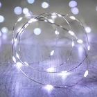 Kép 3/3 - 100 micro LED-es hideg fehér fényfüzér