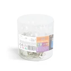 Kép 2/2 - LED fényfüzér, villanykörte (10 LED, 1,9 méter, színes, 2 x AA)