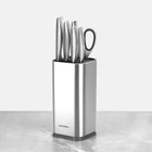 Kép 1/5 - Kés készlet tartóval - 7 részes - rozsdamentes acél