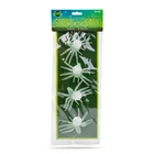 Kép 3/3 - Halloween-i foszforeszkáló dekoráció - pók - tapadókorongos - 8 x 5 cm - 4 db / csomag