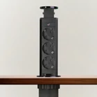 Kép 1/7 - Rejtett elosztó, 3-as, szálcsiszolt titán fekete