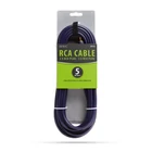 Kép 2/2 - RCA kábel, 2 x RCA dugó, -, 2 x RCA dugó, 5,0 m