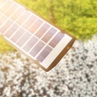 Kép 2/6 - Szolár fali reflektor - 520 SMD LED - 3000 lm - 20W - 4500 mAh - IP65