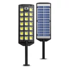Kép 3/6 - Szolár fali reflektor - 520 SMD LED - 3000 lm - 20W - 4500 mAh - IP65