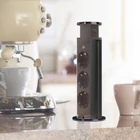 Kép 5/7 - Rejtett elosztó, 3-as, szálcsiszolt titán fekete